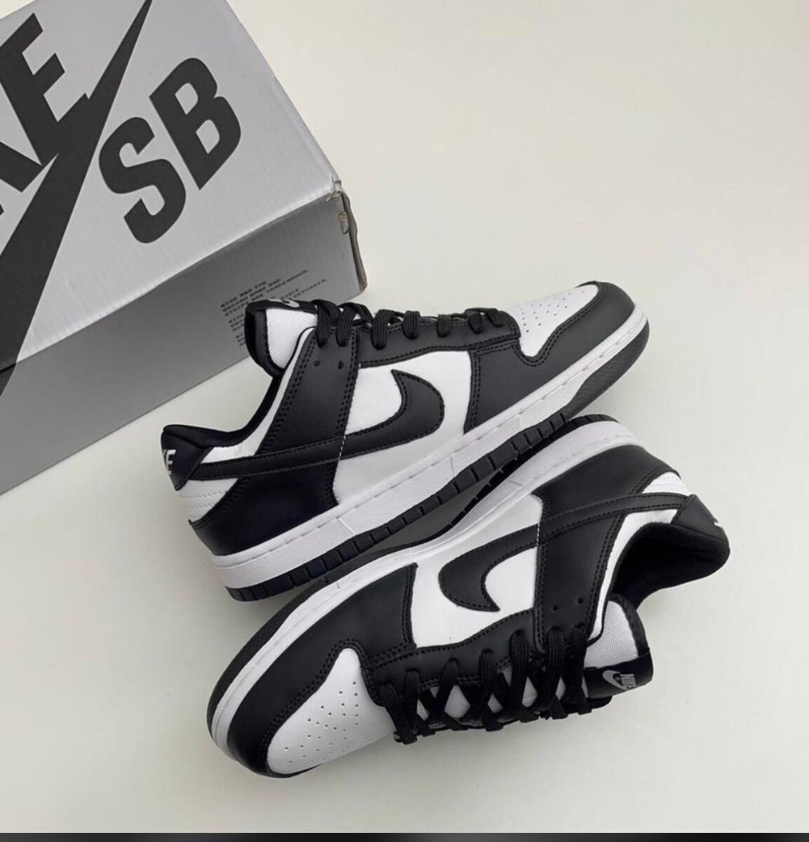 Nike Dunk Low Retro Panda White & Black