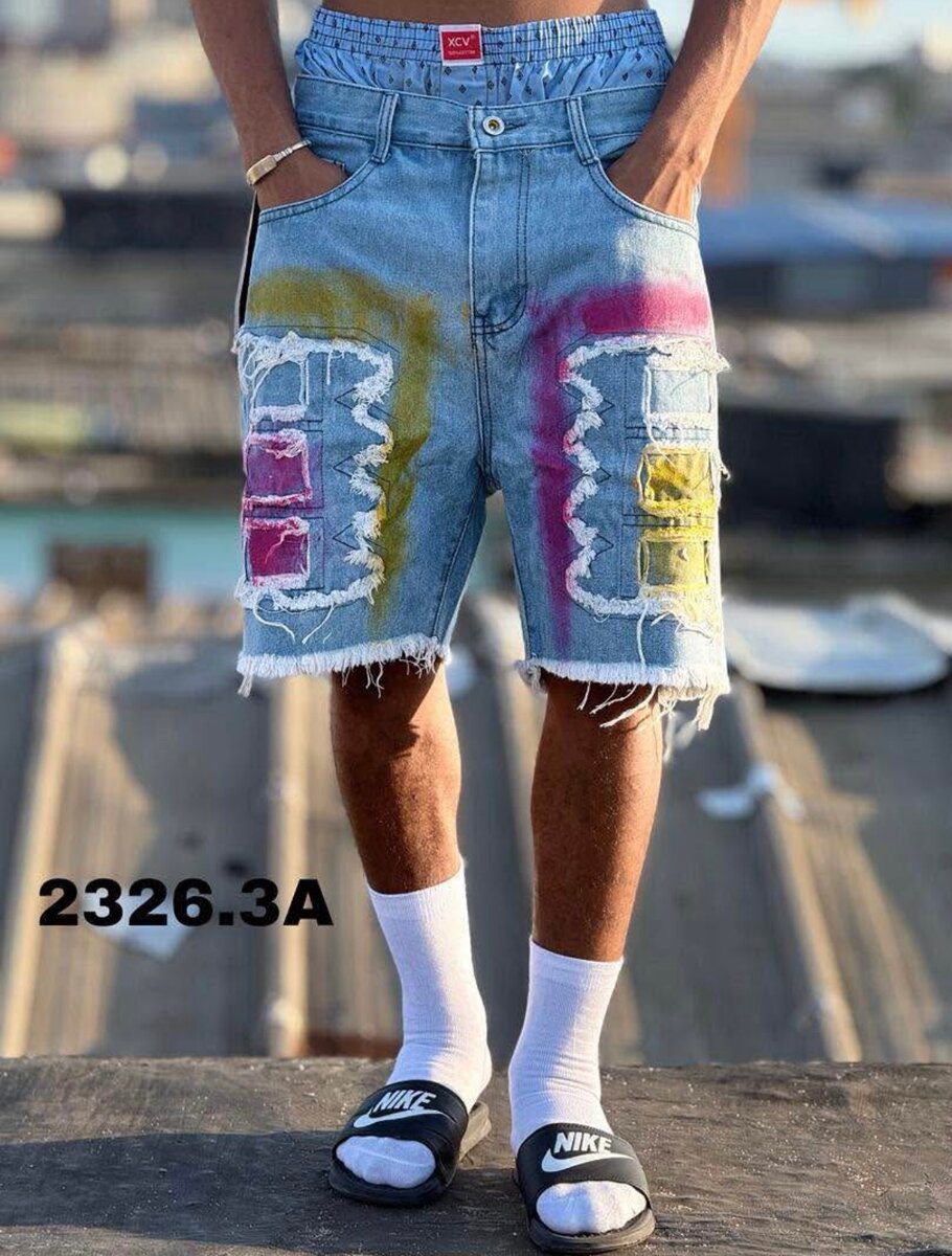 Shorts en jean décontractés