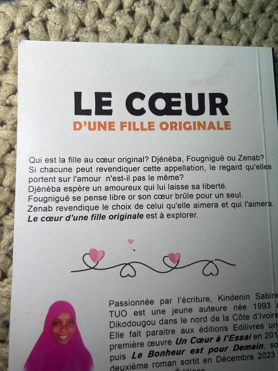 Roman: Le Cœur d'une Fille Originale