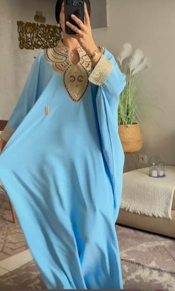 Boubou marocain femme