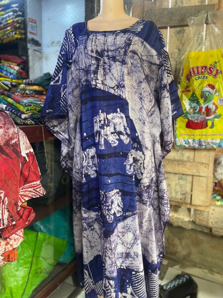 Robe Caftan Batik Colorée