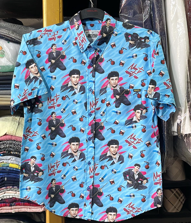 Mens Casual PRINT SHIRT