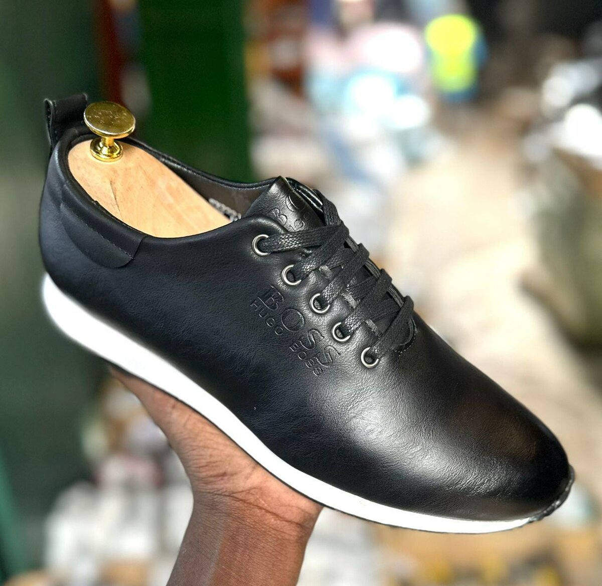 Chaussures en cuir élégantes