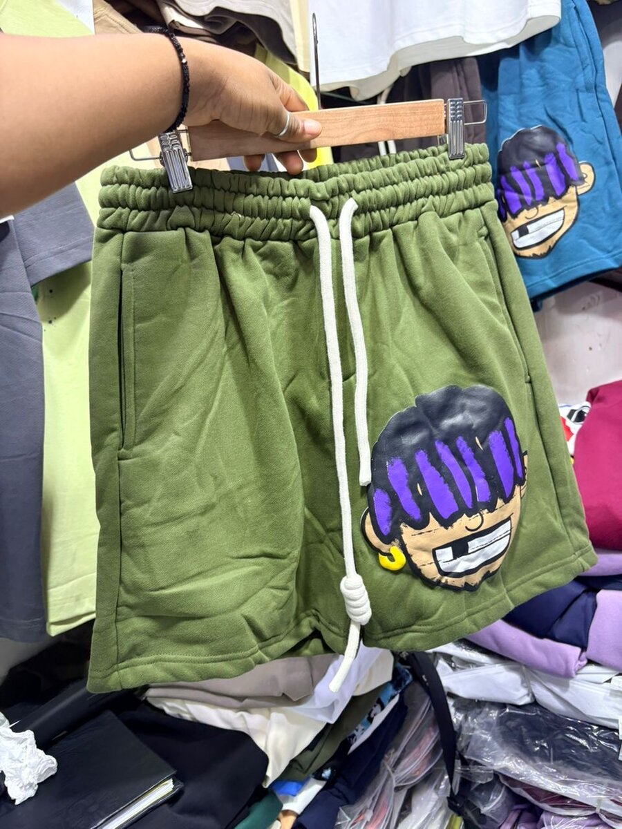 Shorts de sport imprimés colorés