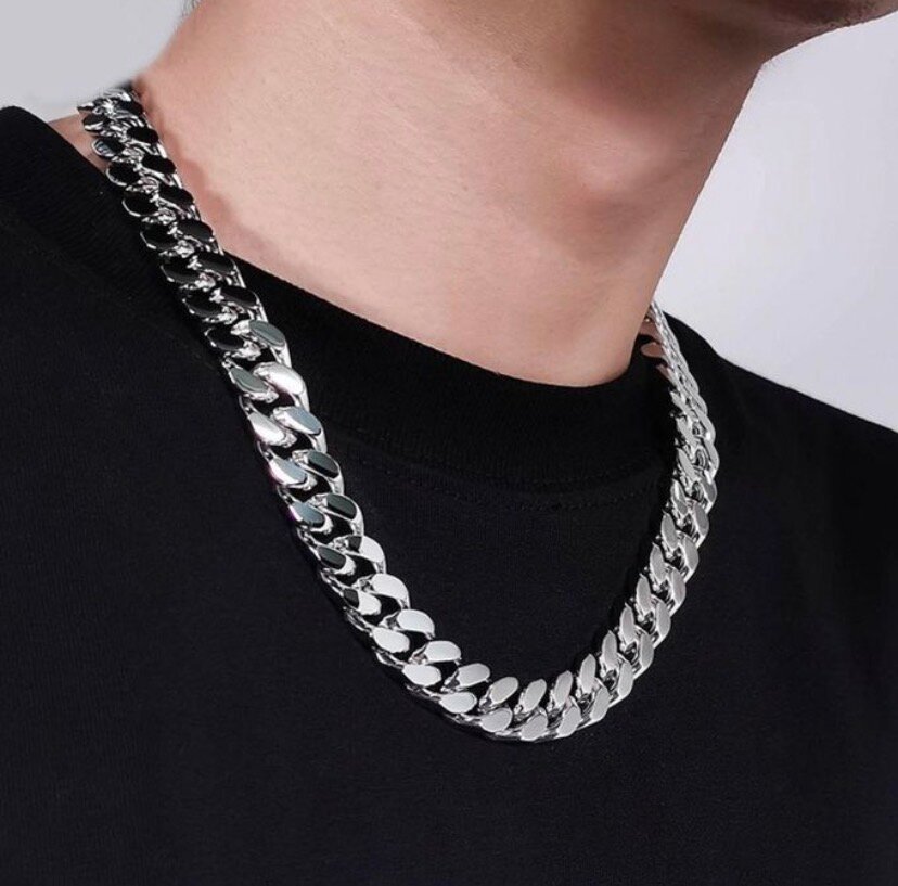 Collier Gourmette en Acier