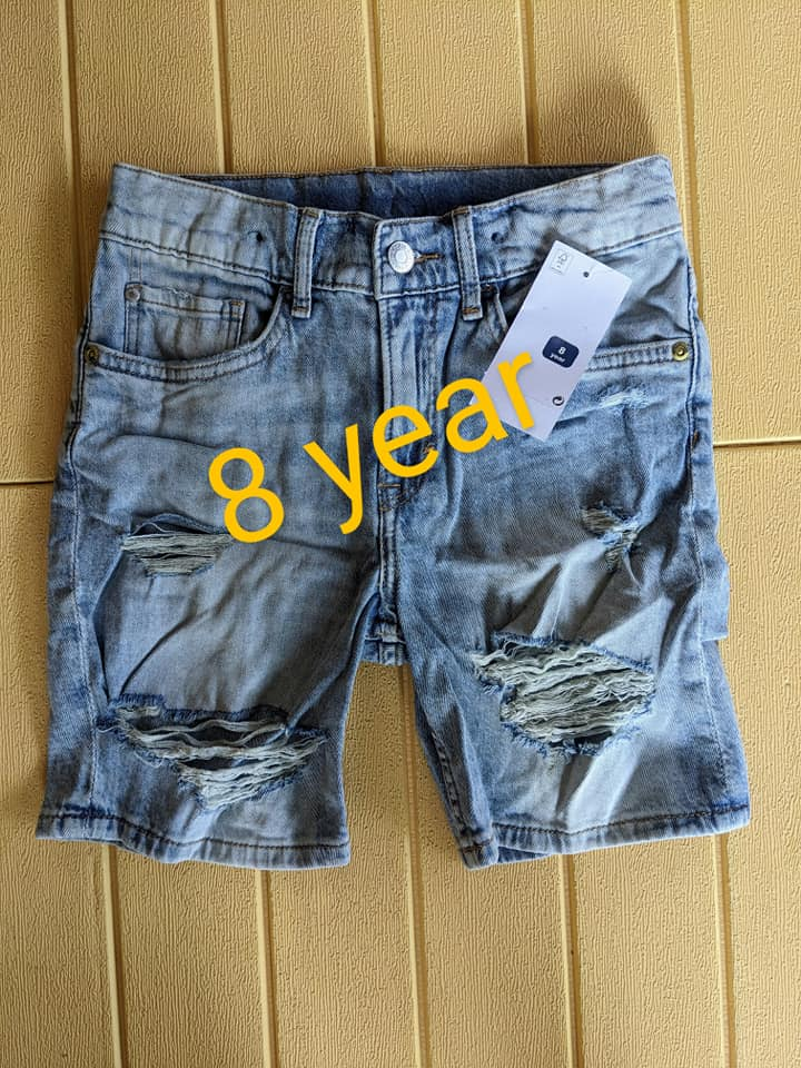 KIDS DENIM SHORTS