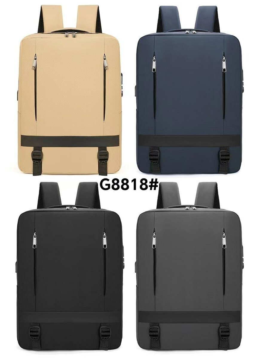 Double Zipped Backpack