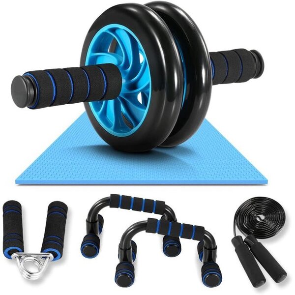 Kit Complet pour Fitness Exercices Musculation 5 en 1
