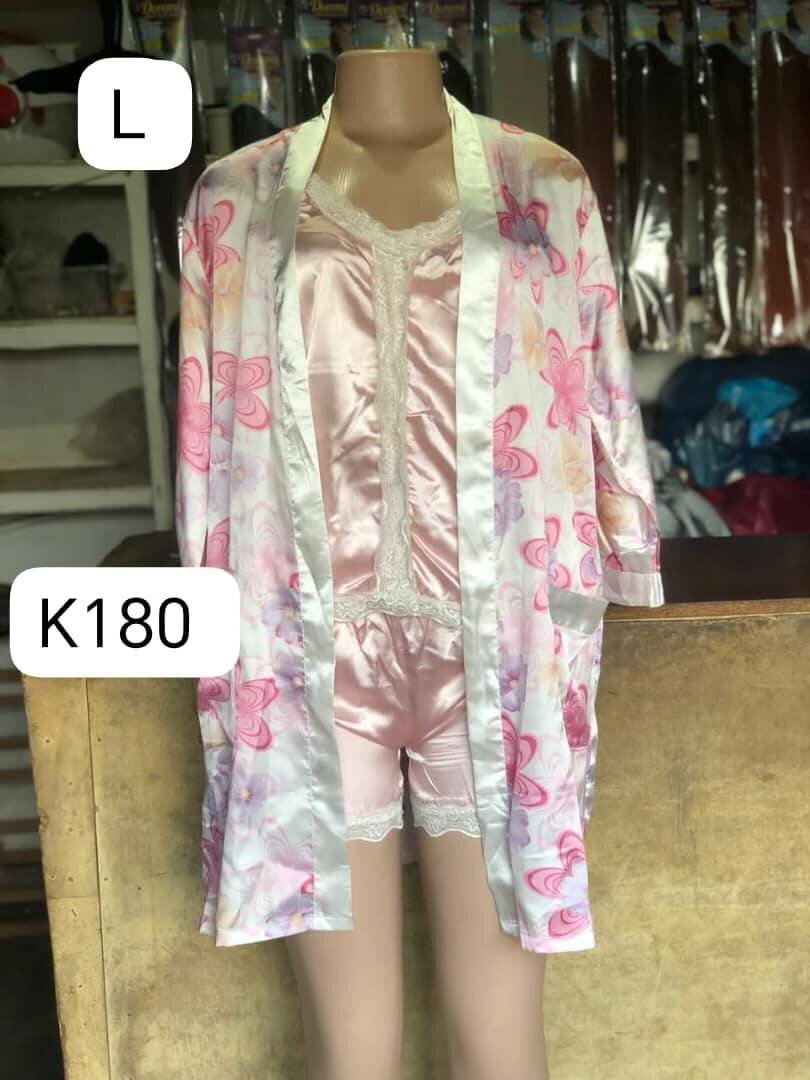 Romantic Satin Pajama Set