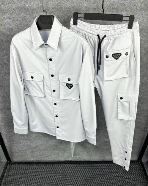 Ensemble chemise et pantalon homme