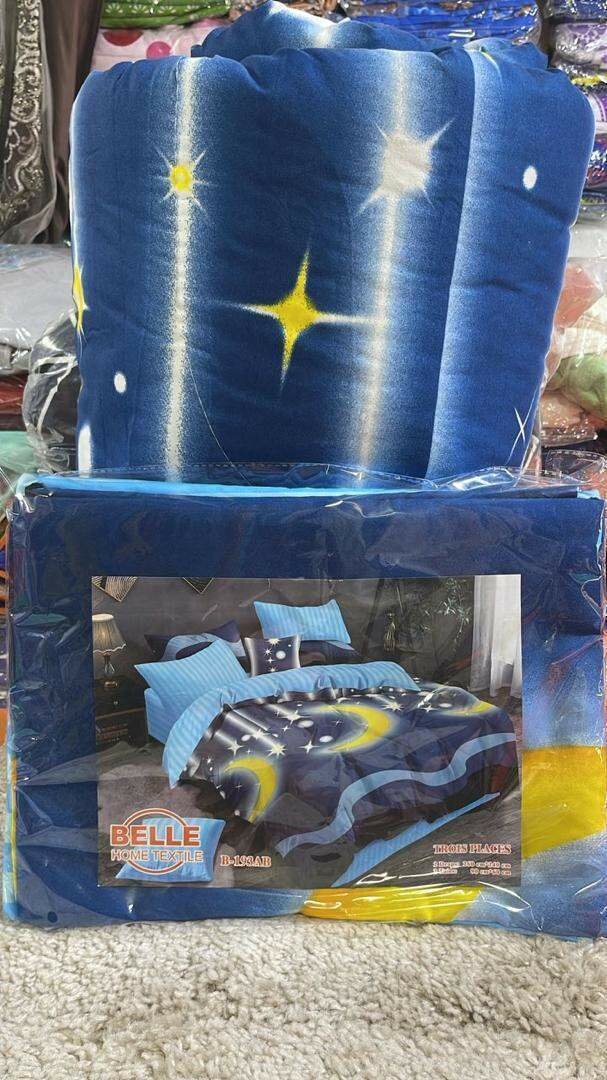 Couette imprimée+ 2draps +4T