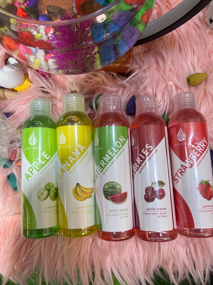 Lubrifiant Eau Arômes Fruits