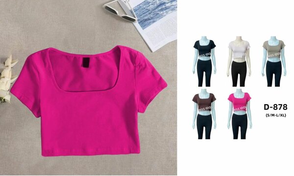 Cropped tops.