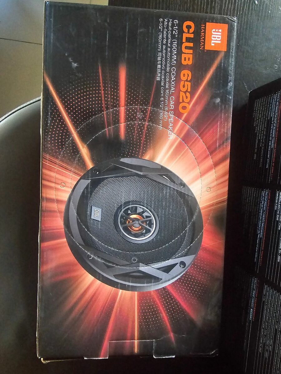 JBL club 6520     6 -1/2 inch   coaxial car speakers