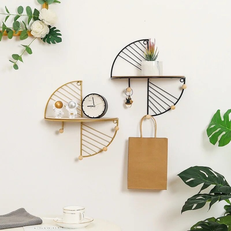 Nordic wall mounted rack