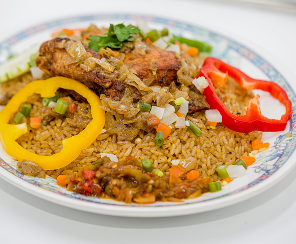 Tchep riz Jollof Poulet