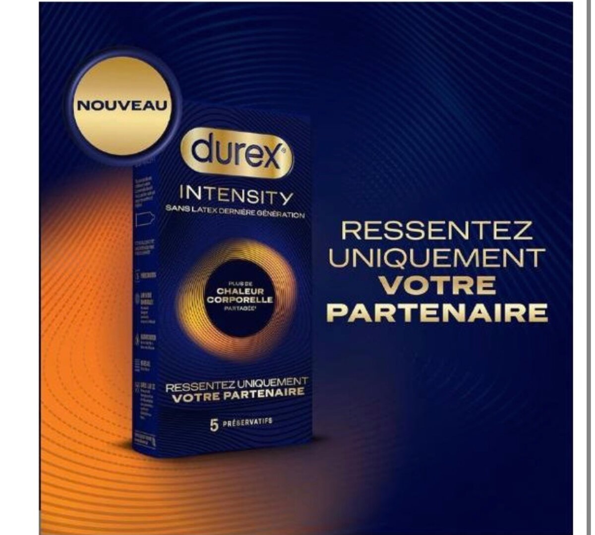Durex Préservatifs Intensity