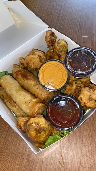 Assortiment de Snacks Frits