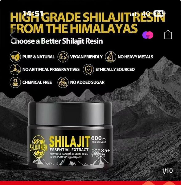 SHILAJIT  GRANDISSEZ NATURELLEMENT !