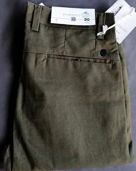 Olive Green Texchurd chinos