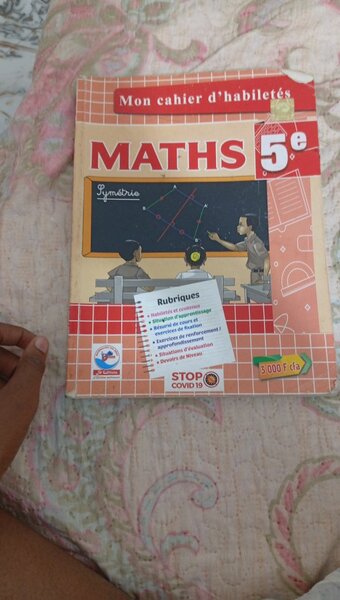 Cahier Maths 5e