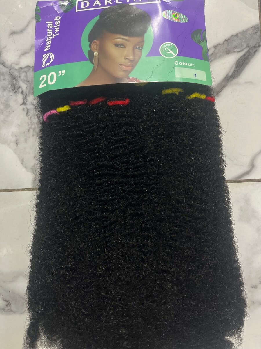 Extensions cheveux twist 20"