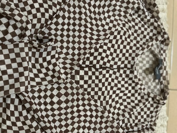 Sweat à carreaux pour femme