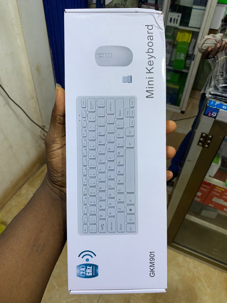 Wireless keyboard and mouse