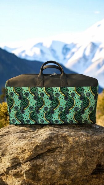 Ankara Duffle Bag