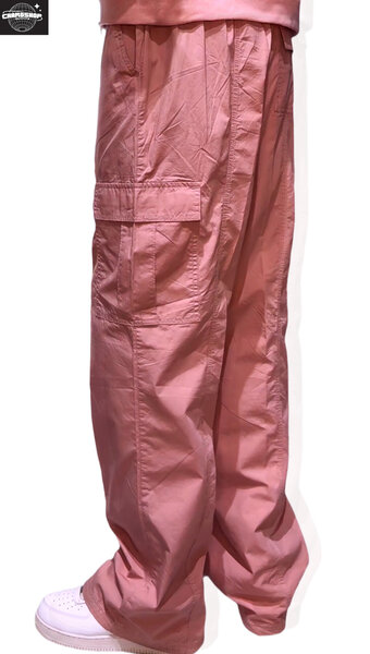 Pantalon cargo rose