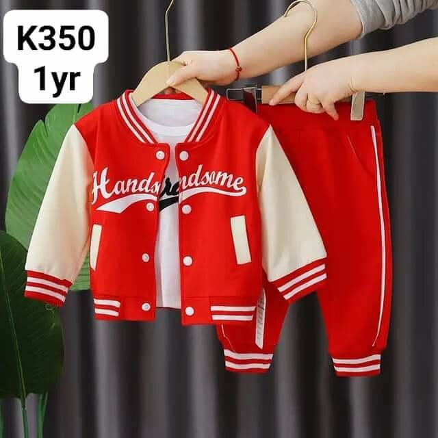3piece kids tracksuit