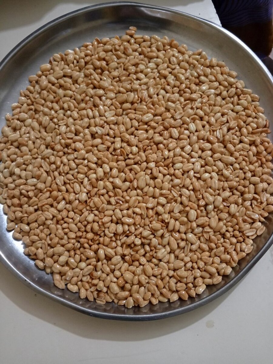 Cacahuètes grillées croquantes