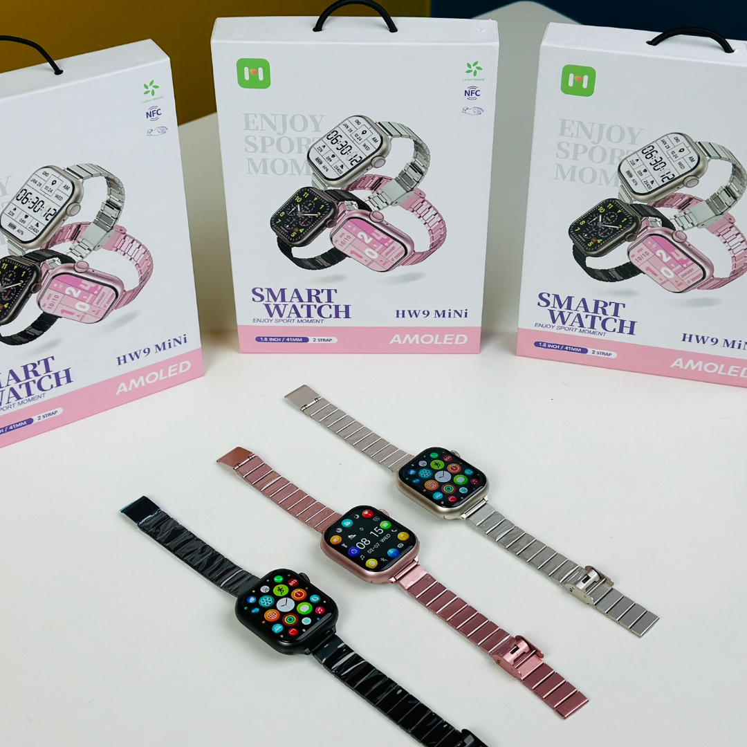 HW9 Mini Smartwatch AMOLED
