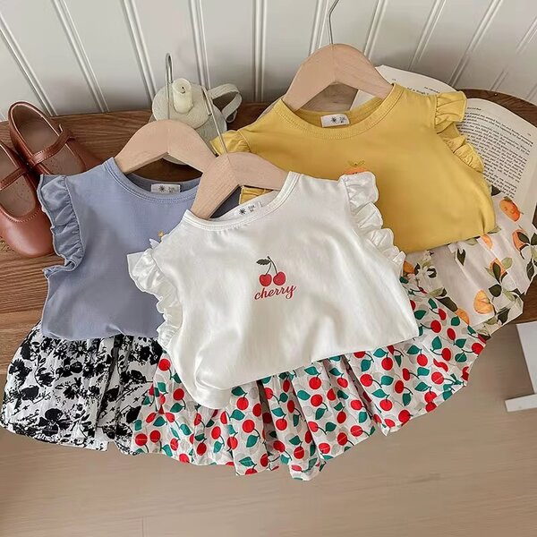 Ensemble fille fruité coloré