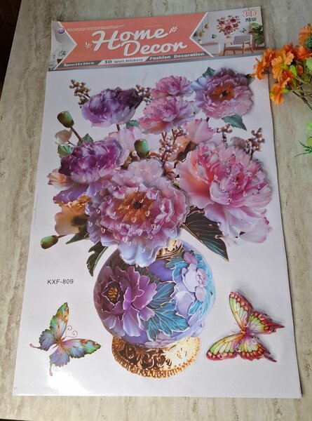 Autocollant fleur