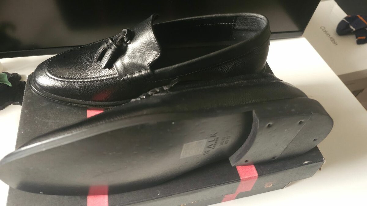 Walk London Mocassins cuir