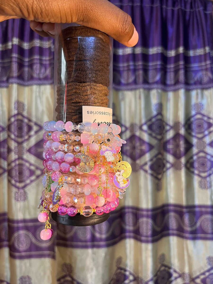 Bracelet Bohème en Perles Charms