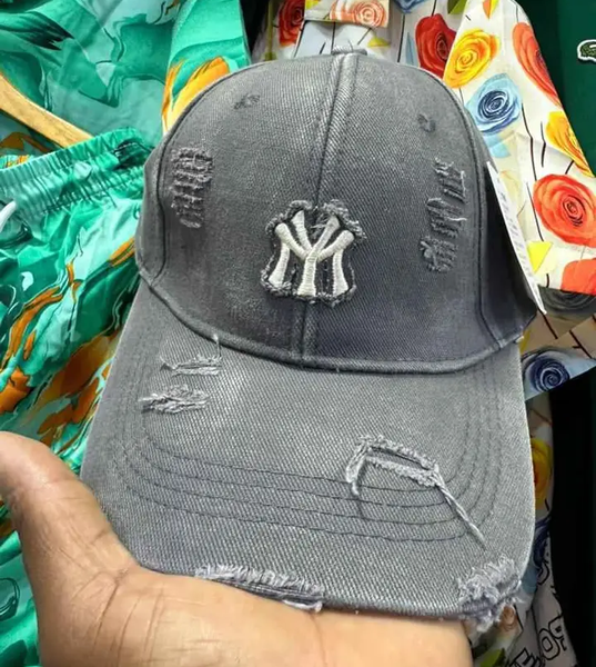 Casquette baseball en denim