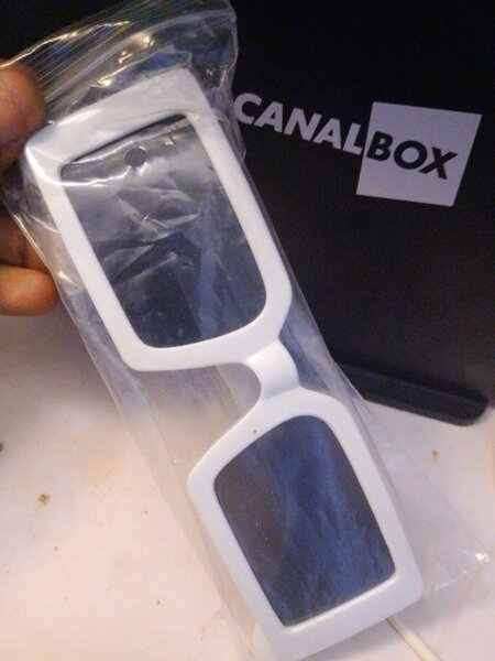 Lunettes 3D Blancs Modernes