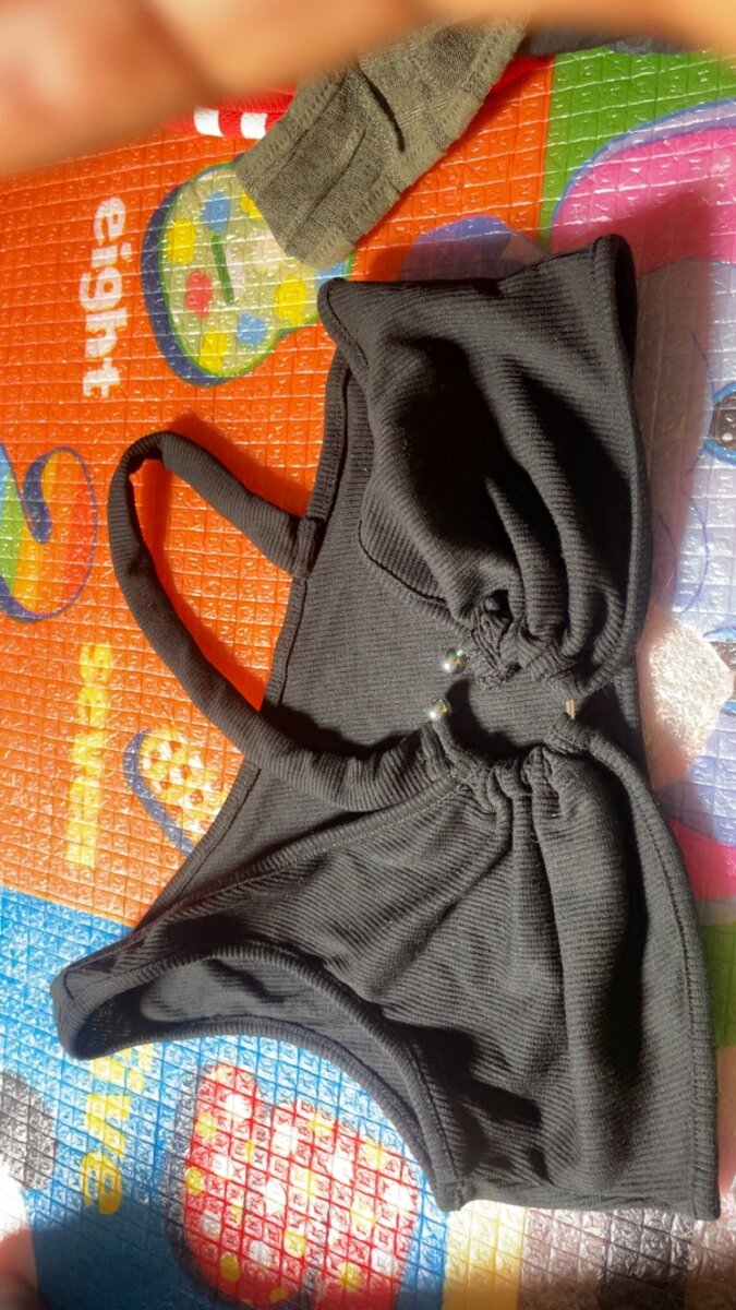 Haut blanc froncé femme