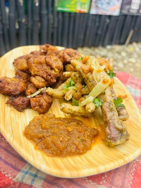 Assiette de Poulet Grillé Épicé