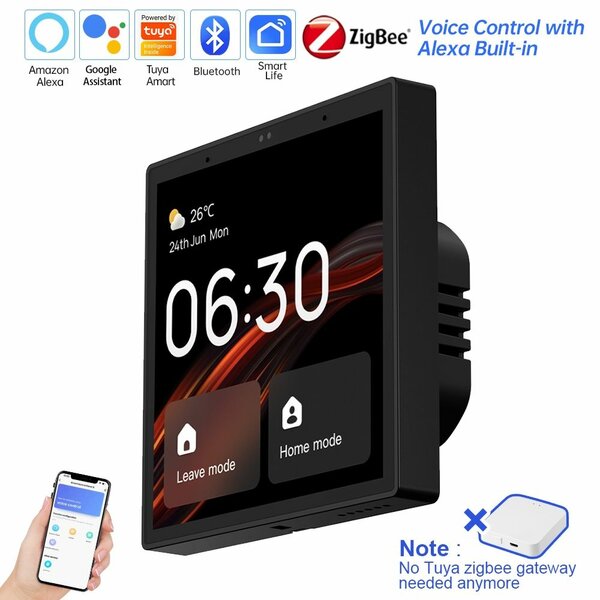 Panneau de contrôle intelligent Alexa