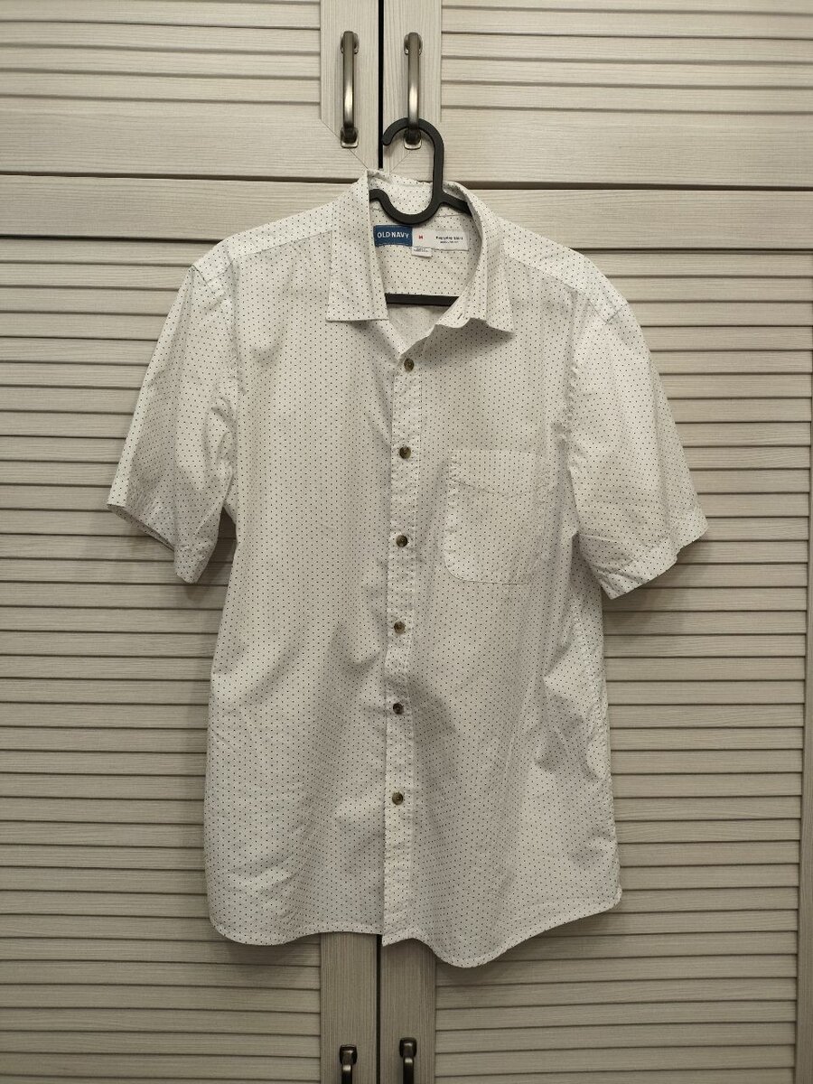 Рубашка в горошек OLD NAVY