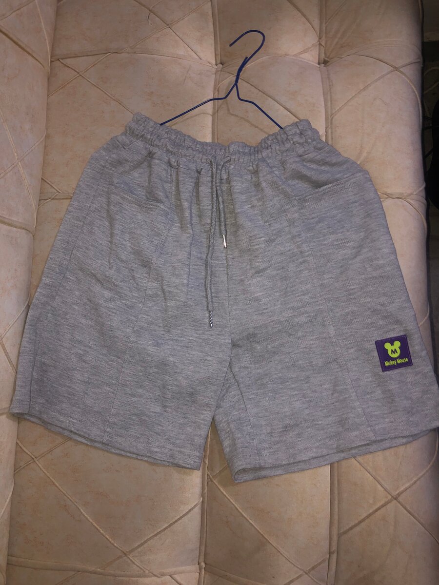Shorts gris décontractés