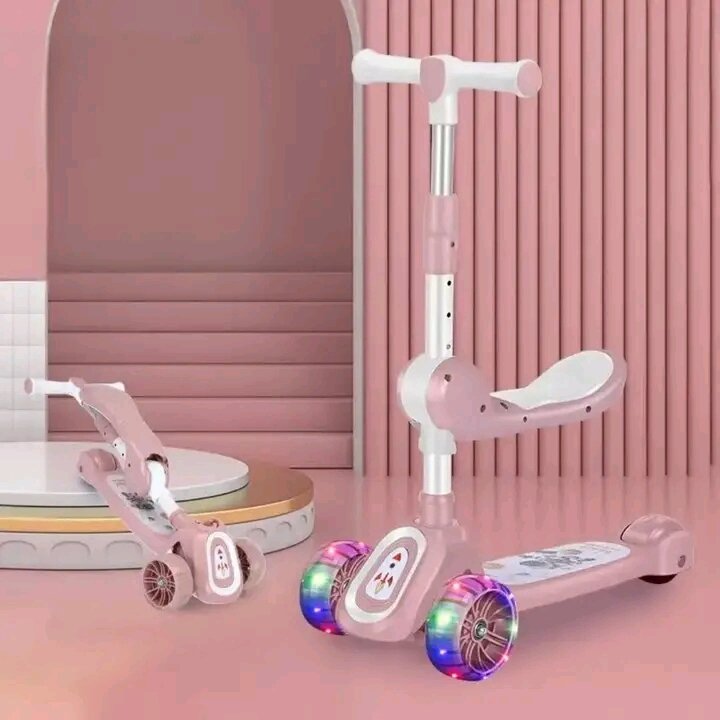 Trottinette Enfant LED Pliable