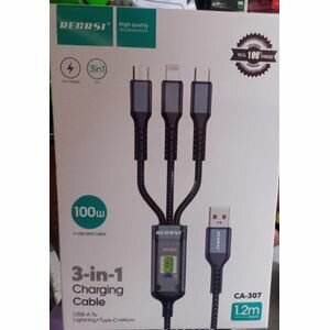Câble de Charge 3-en-1 100W