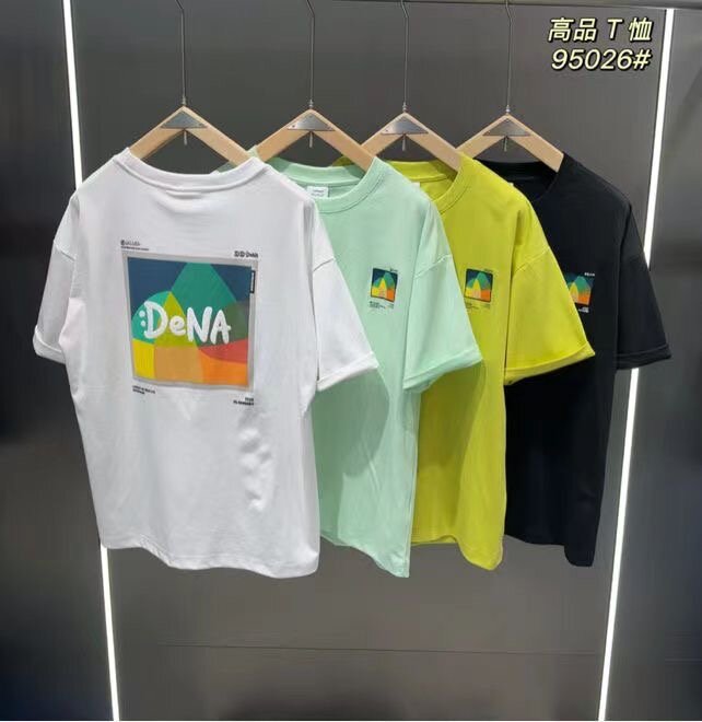 T-shirts graphiques multicolores