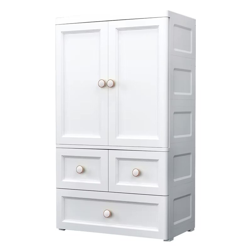 Armoire blanche avec tiroirs