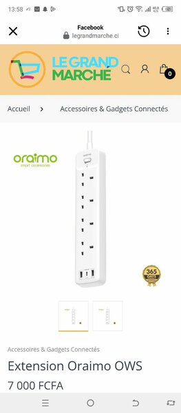 Multiprise Oraimo OWS