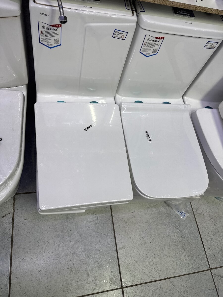 Унитаз литой